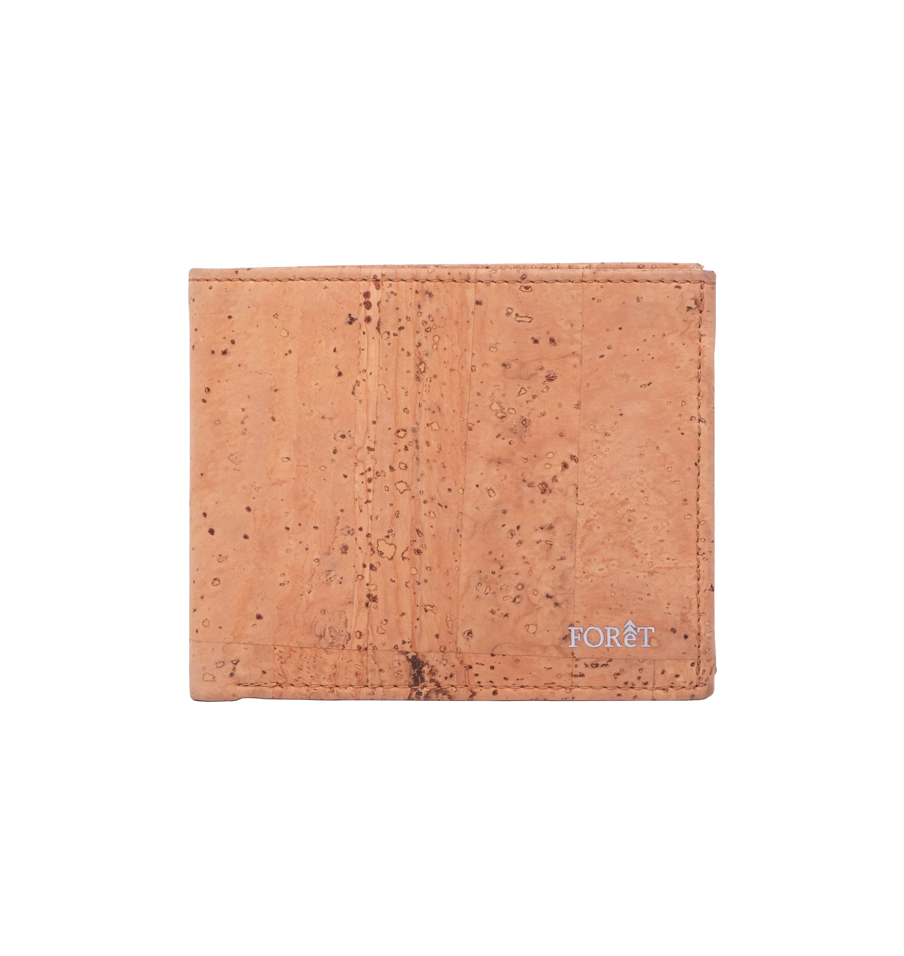 Cork Natural Wood  Men's Card Wallet