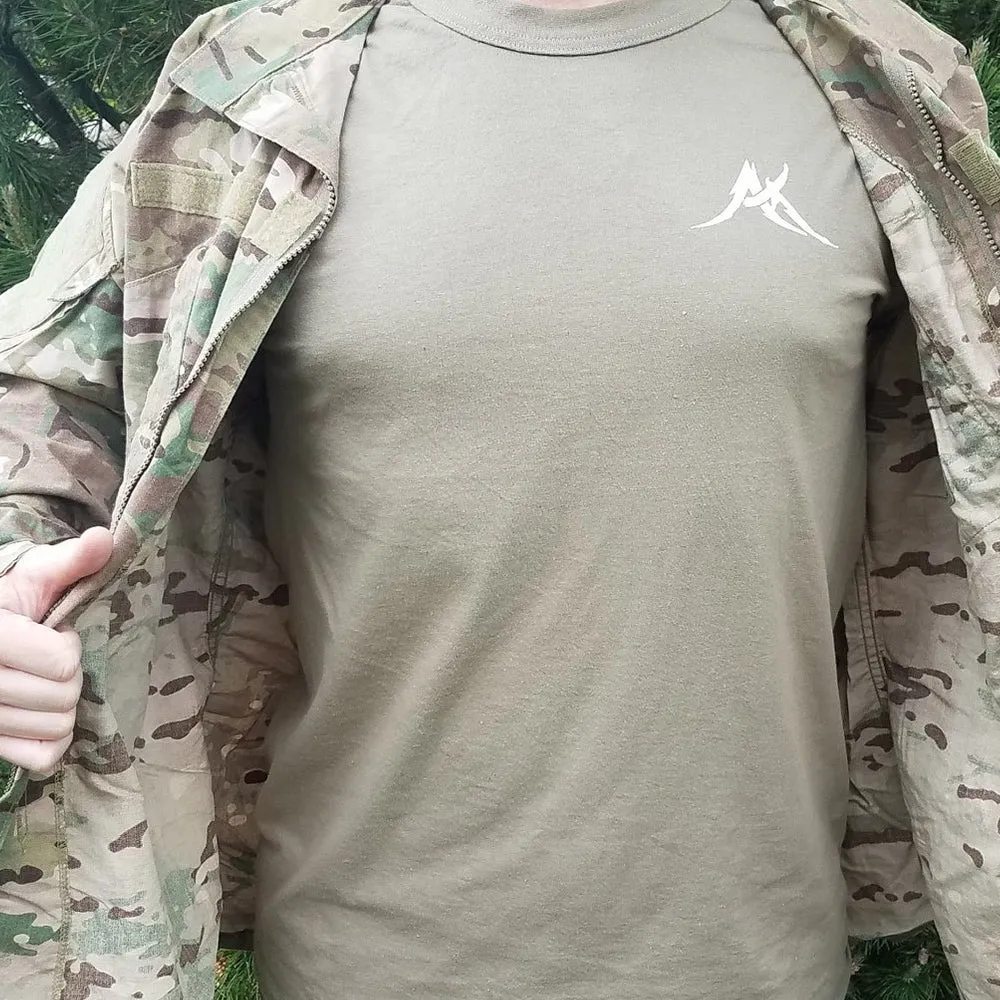 Coyote Tan 499 Military Patriot Shirt