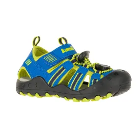 Crab Kid's Sandal - Strong Blue/Lime