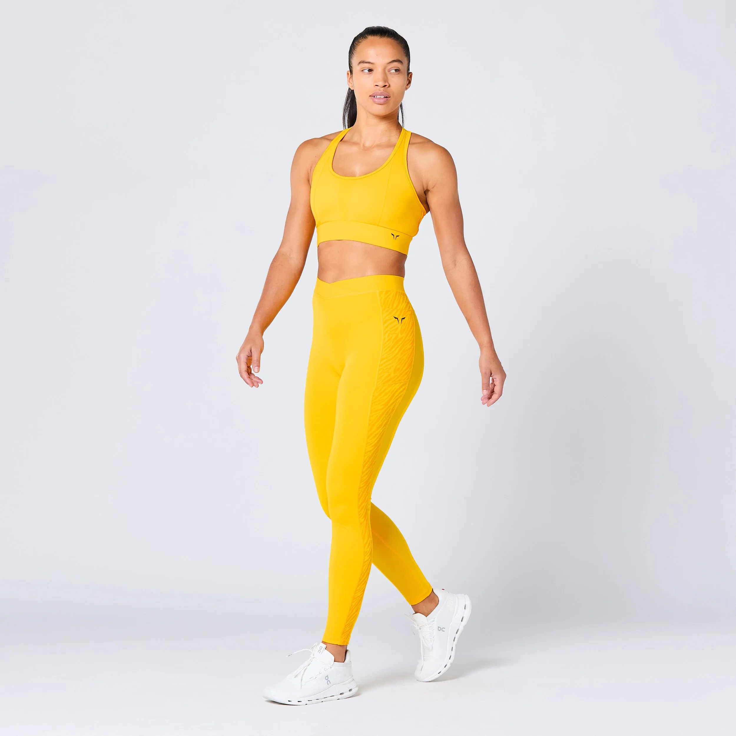 Crossover Leggings 27" - Spectra Yellow