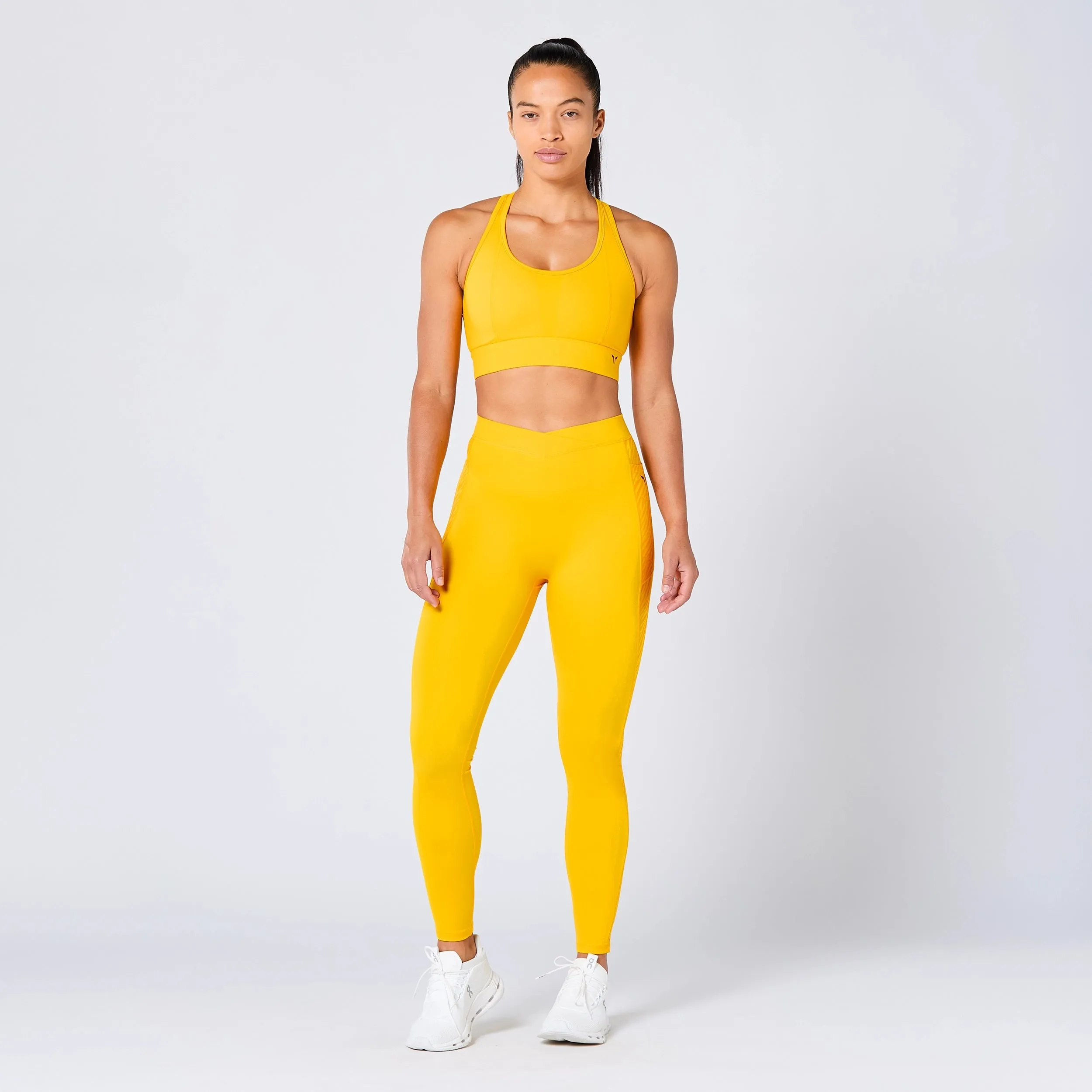 Crossover Leggings 27" - Spectra Yellow