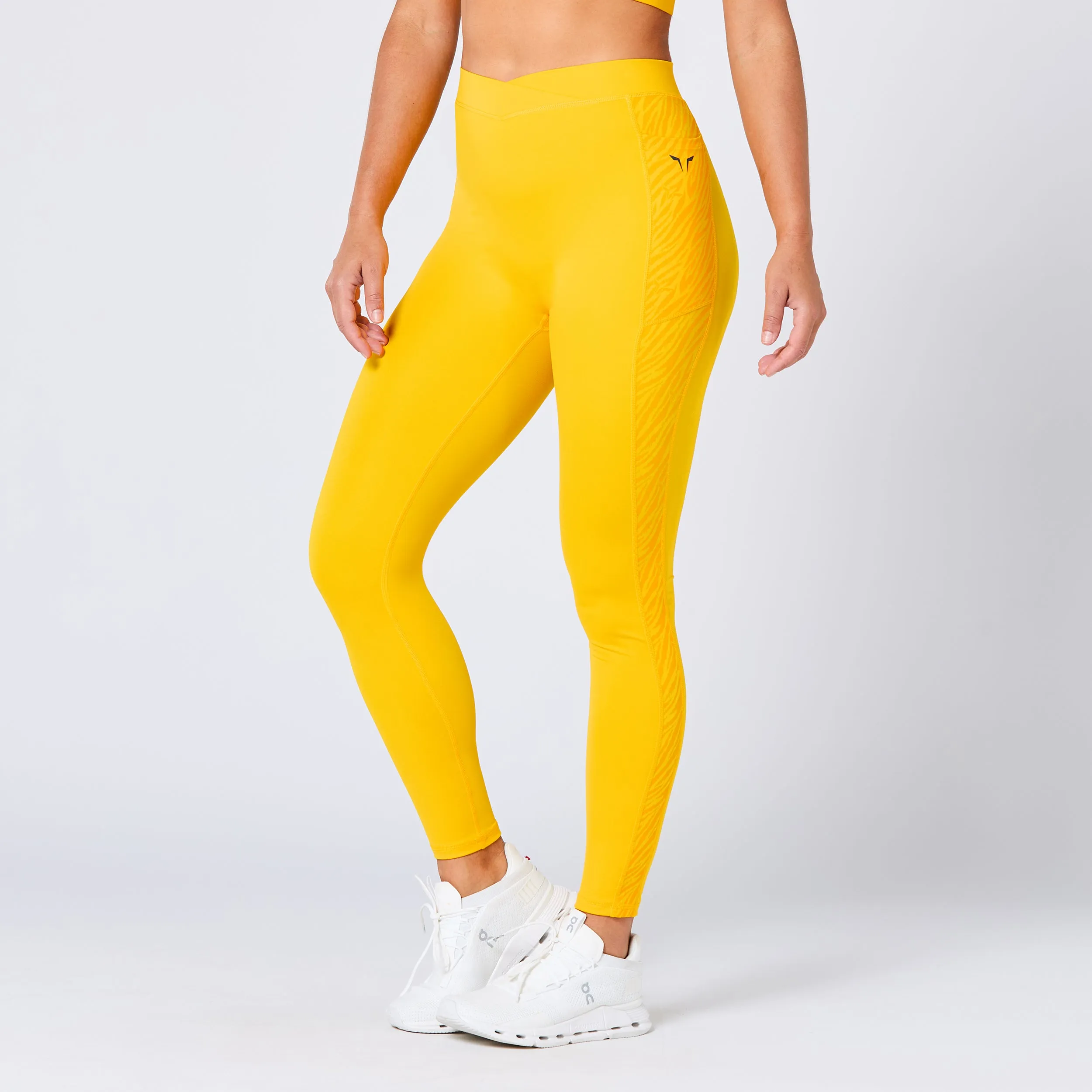 Crossover Leggings 27" - Spectra Yellow