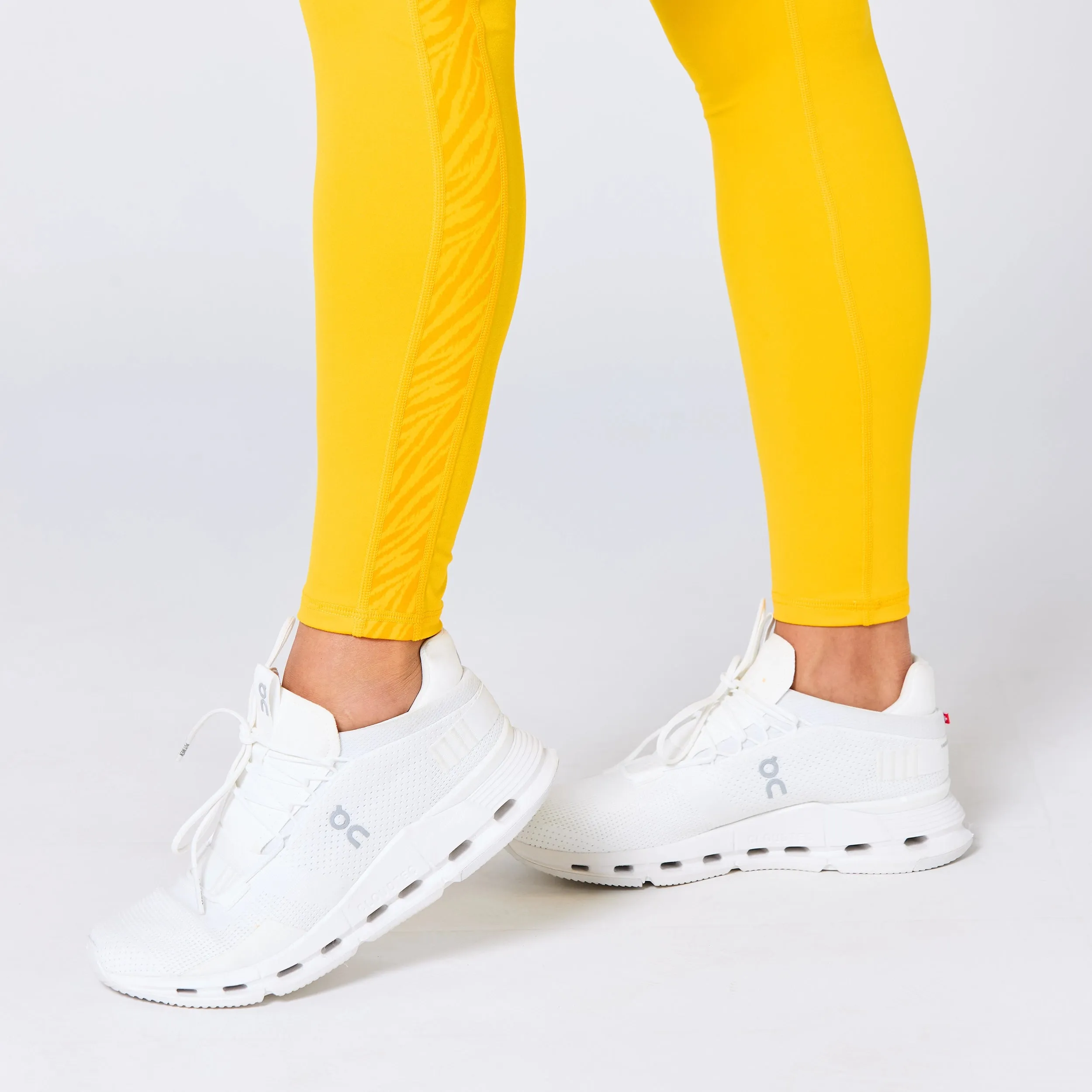 Crossover Leggings 27" - Spectra Yellow