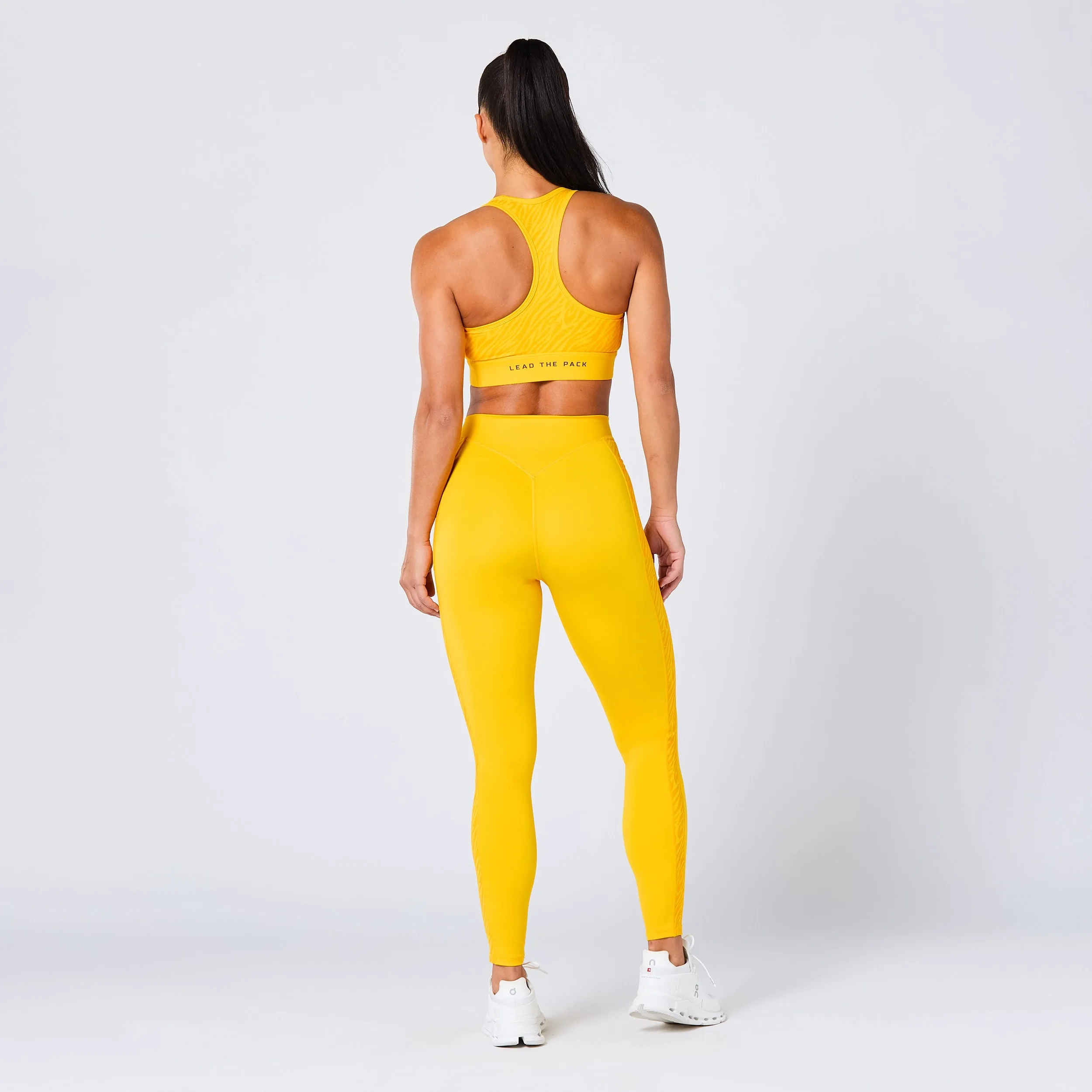 Crossover Leggings 27" - Spectra Yellow