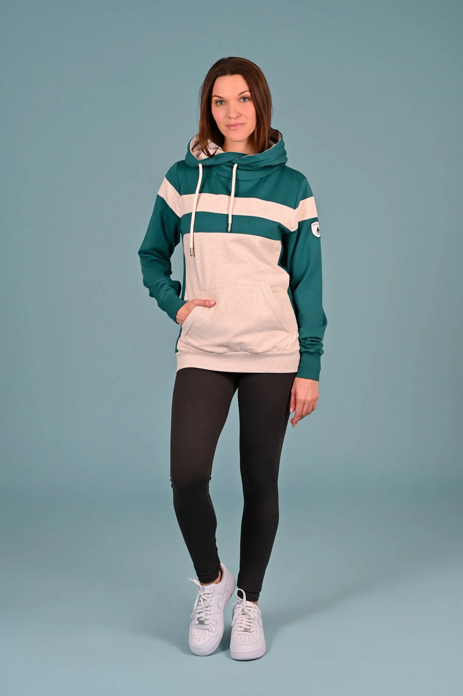 Dee-dee Lux Teal Mix Hoodie