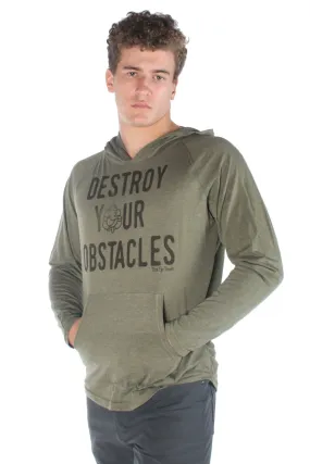 Destroy Your Obstacles On Pull over Hoodie