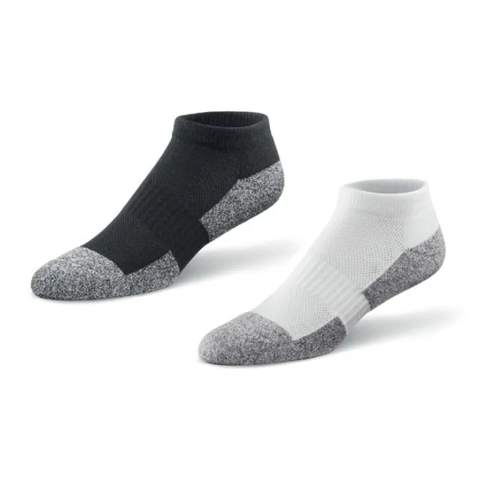 Dr Comfort No Show Sock Black Unisex