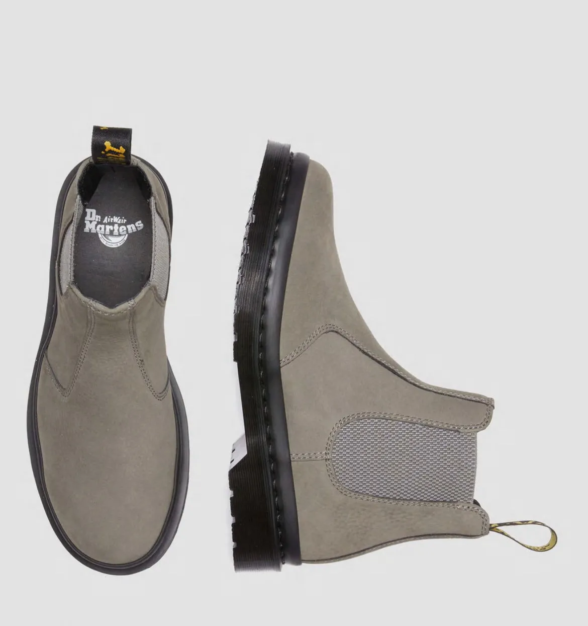 Dr.Martens 2976 Chelsea Boots Nickel Grey WP 31130059