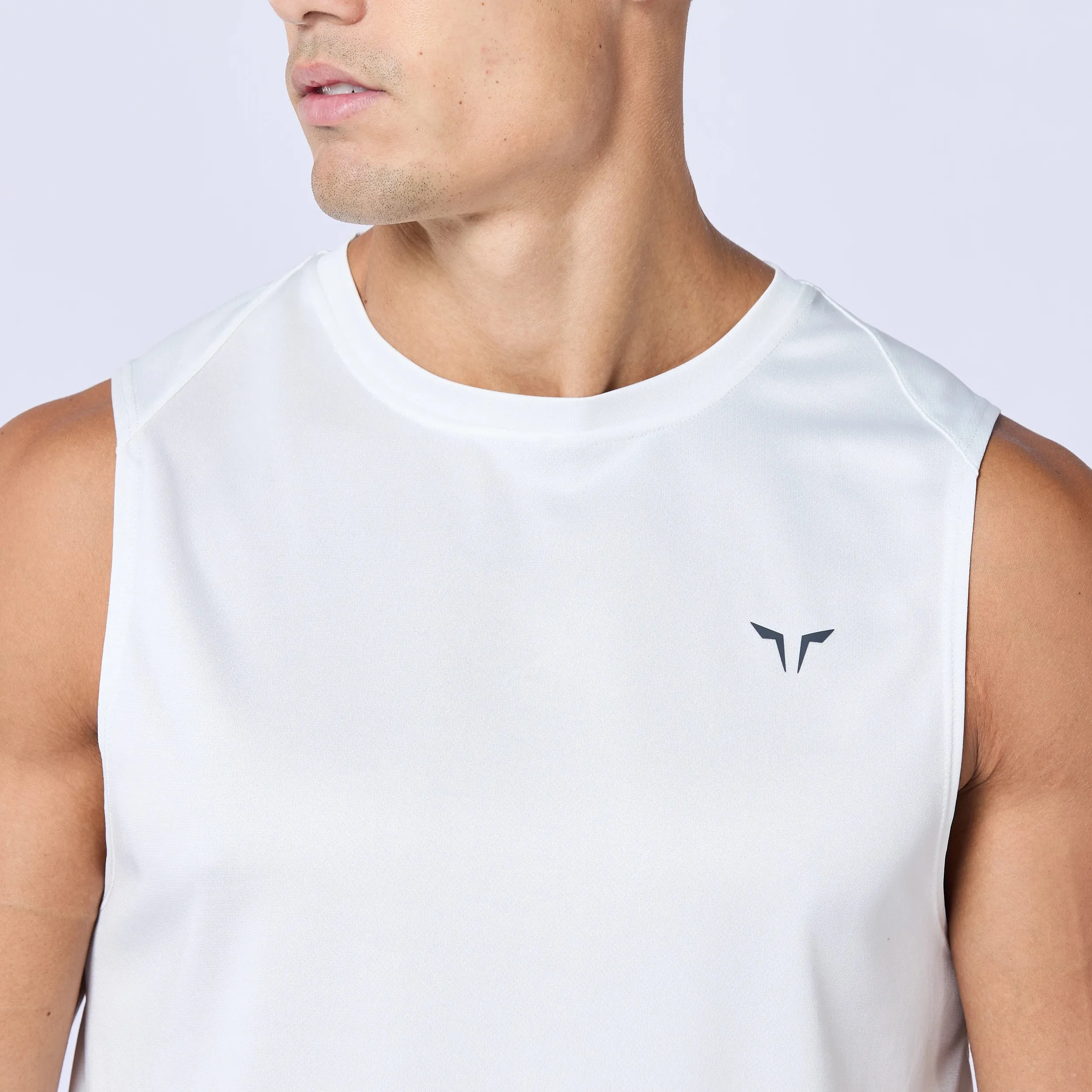 Essential Active Tank - Pearl White