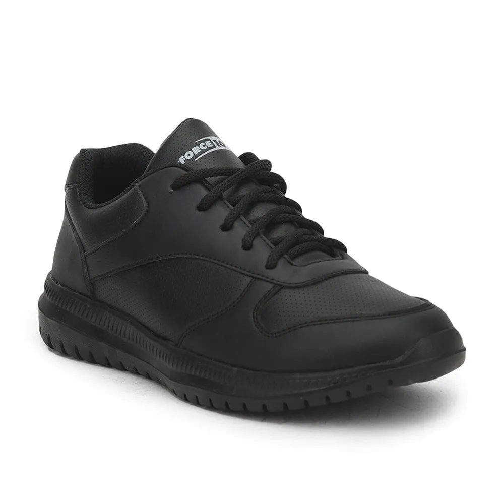 Force 10 School Lacing Shoes For Kids (Black) SKOLPRO-L By Liberty