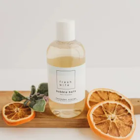 Fresh Wife Lavender Orange Bubble Bath