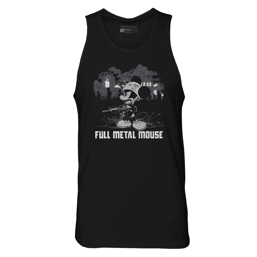 Full Metal Mouse Tank - Black