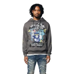 Fun French Terry Pullover Hoodie - Graphite