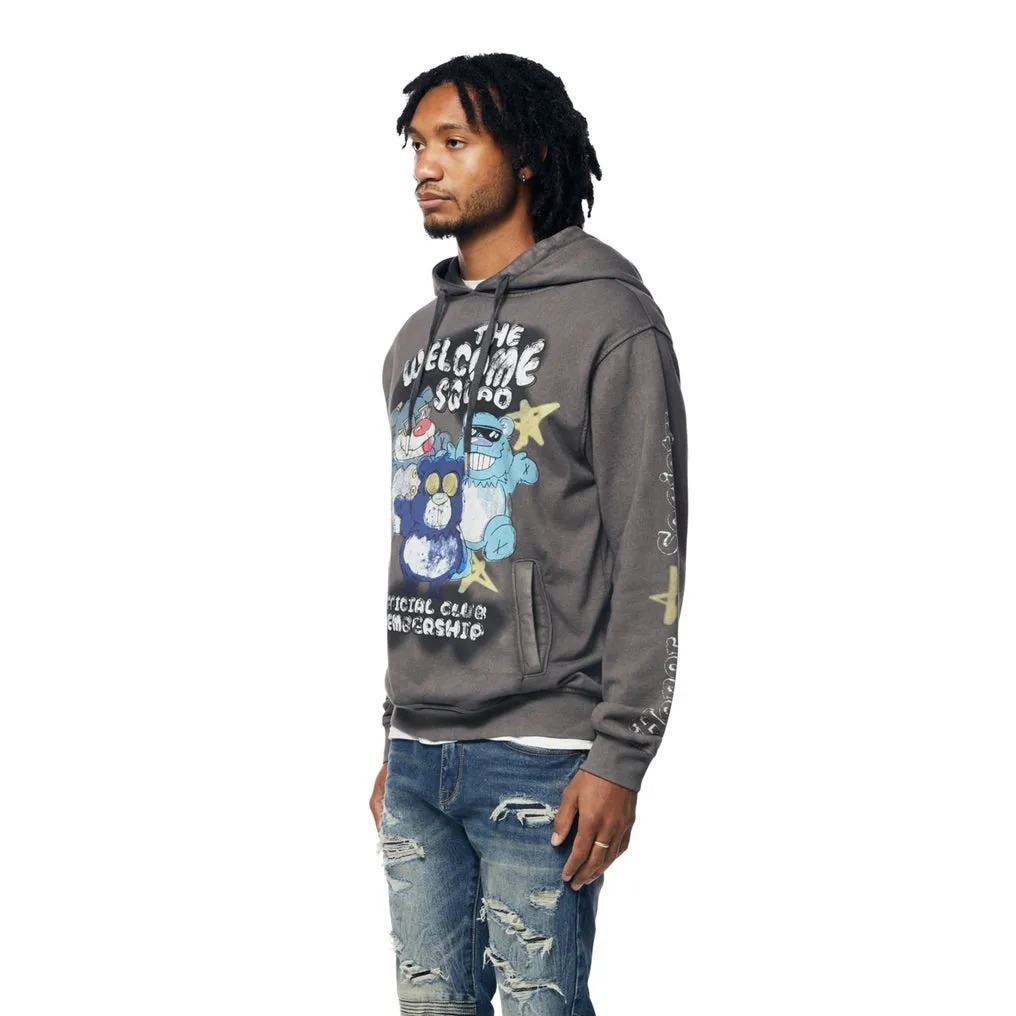 Fun French Terry Pullover Hoodie - Graphite