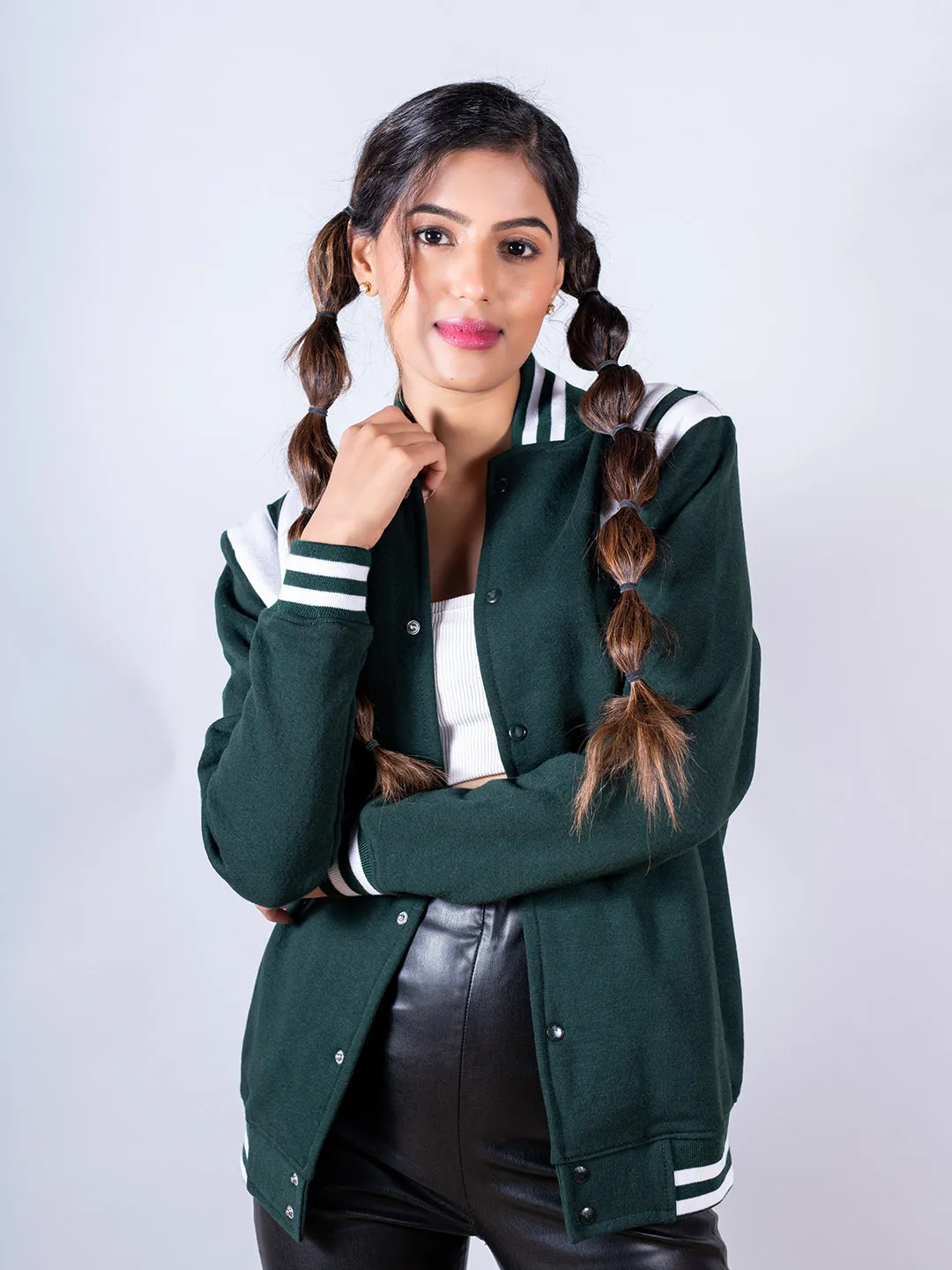 Green Varsity Jacket