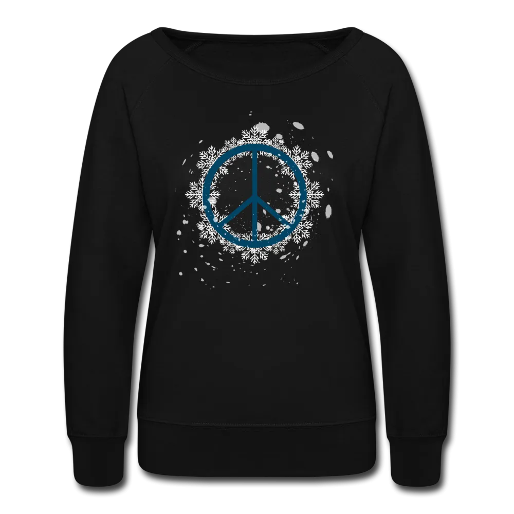 Holiday Peace Sign- Sweatshirt