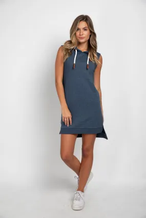 Holt Indigo Hoodie Dress