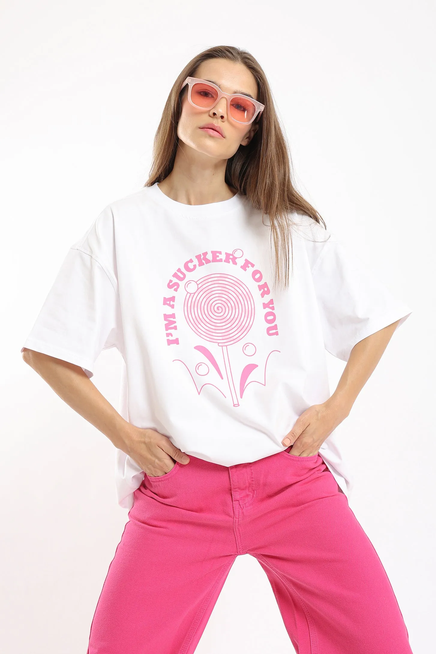 IM SUCKER FOR YOU OVERSIZED UNISEX TEE