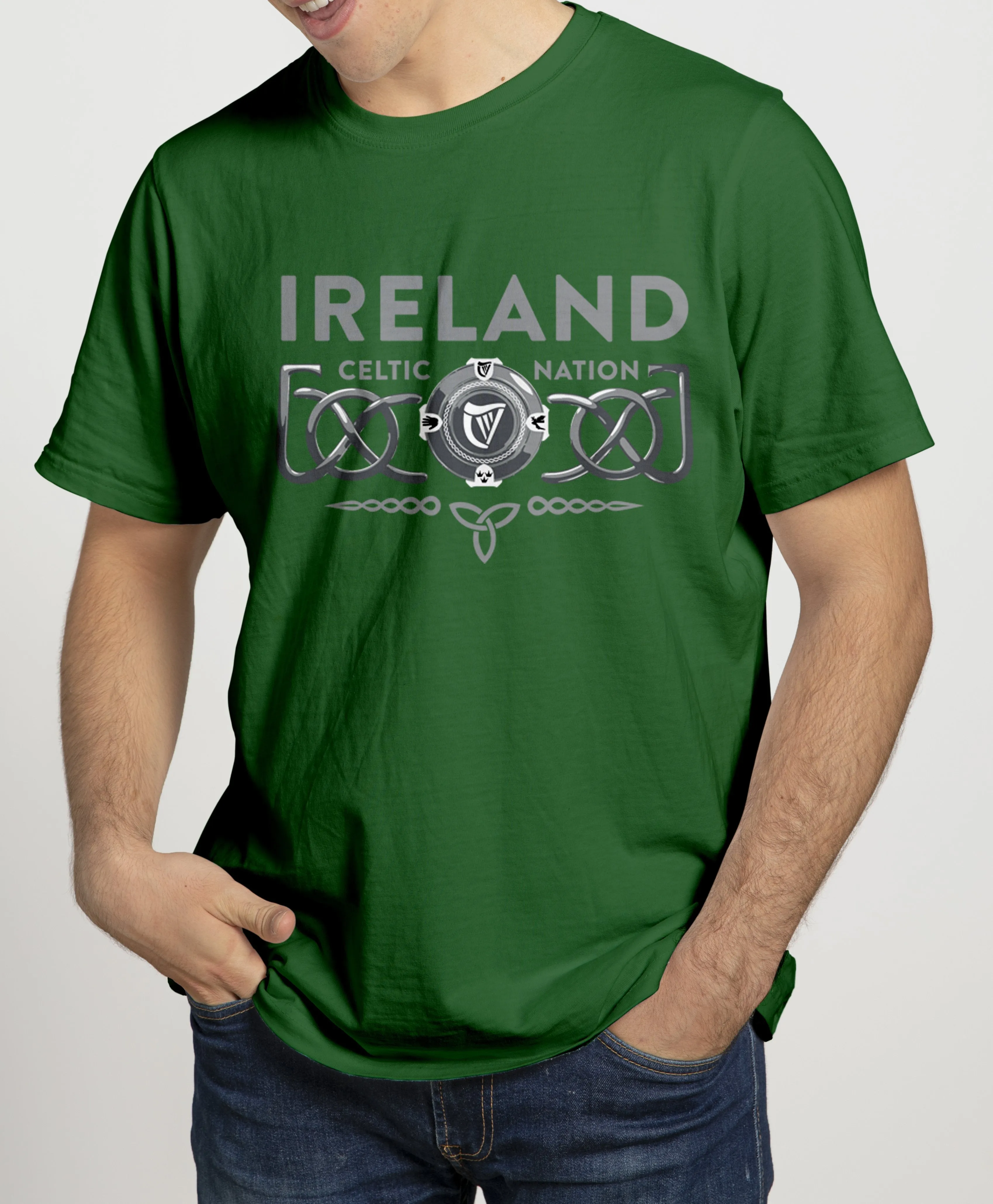 IRELAND 3D CELTIC PROVINCES