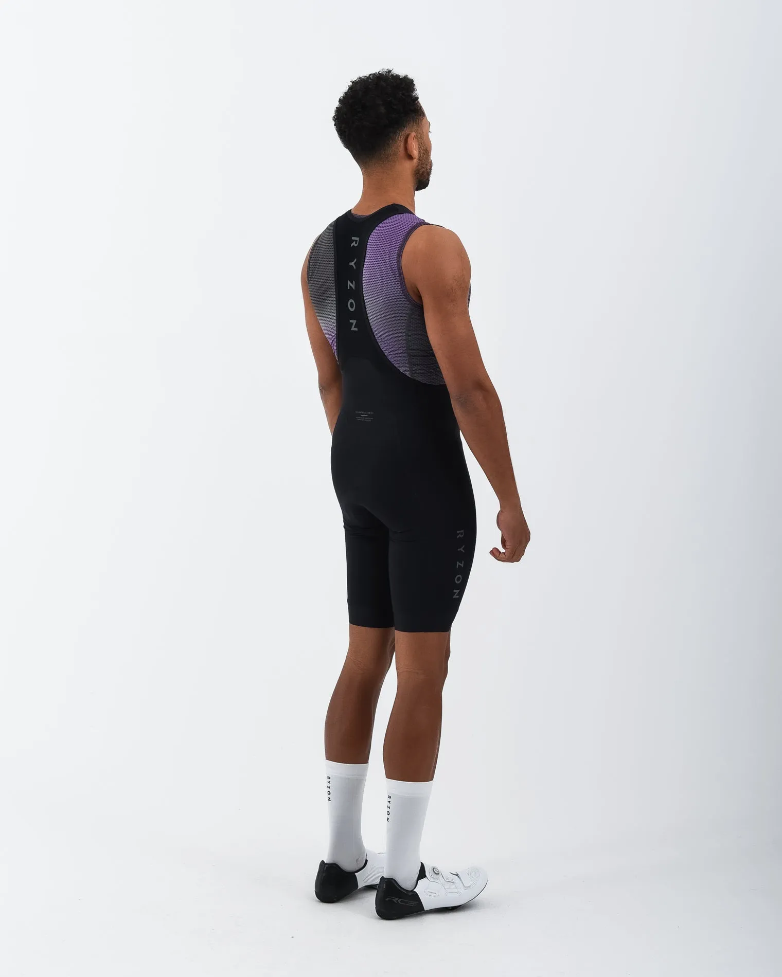 Iridescent Cycling Bib Shorts Men