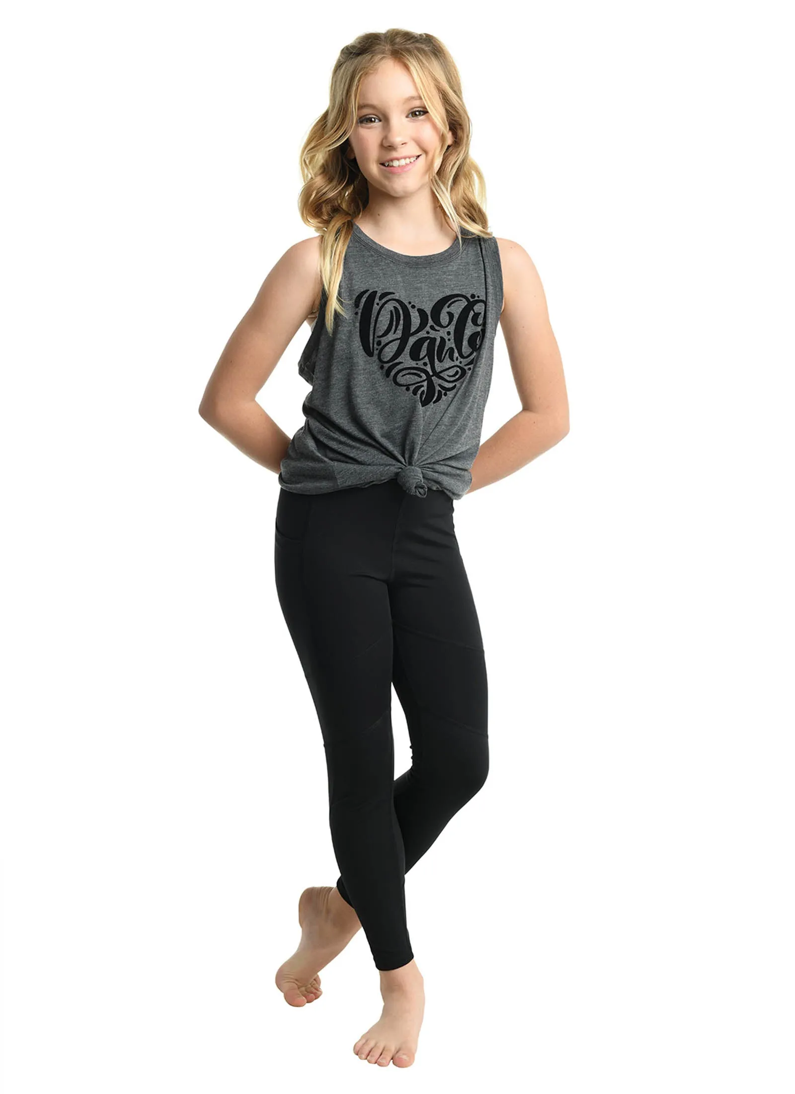 Kids Heart Full of “Dance” Tank Top