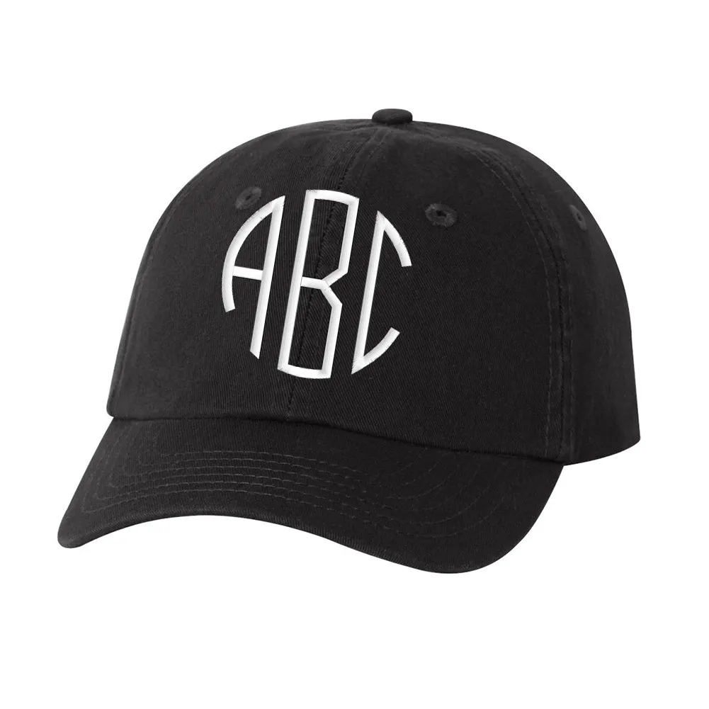 Kids Monogrammed Baseball Hat