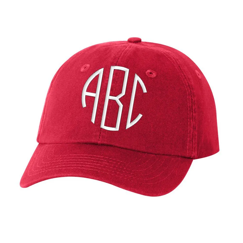 Kids Monogrammed Baseball Hat