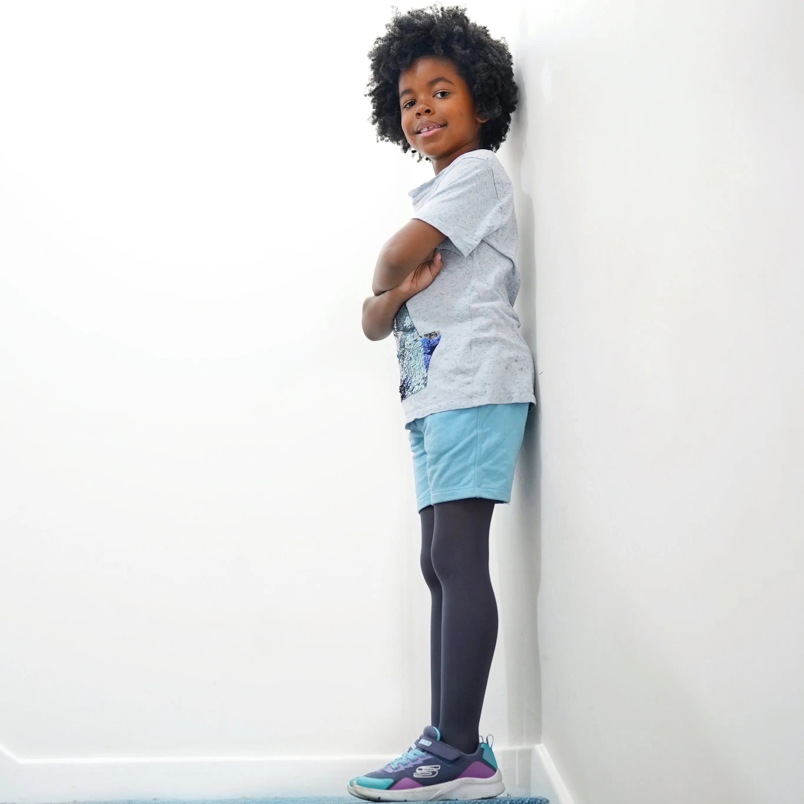 Kids Tights - Slate Gray