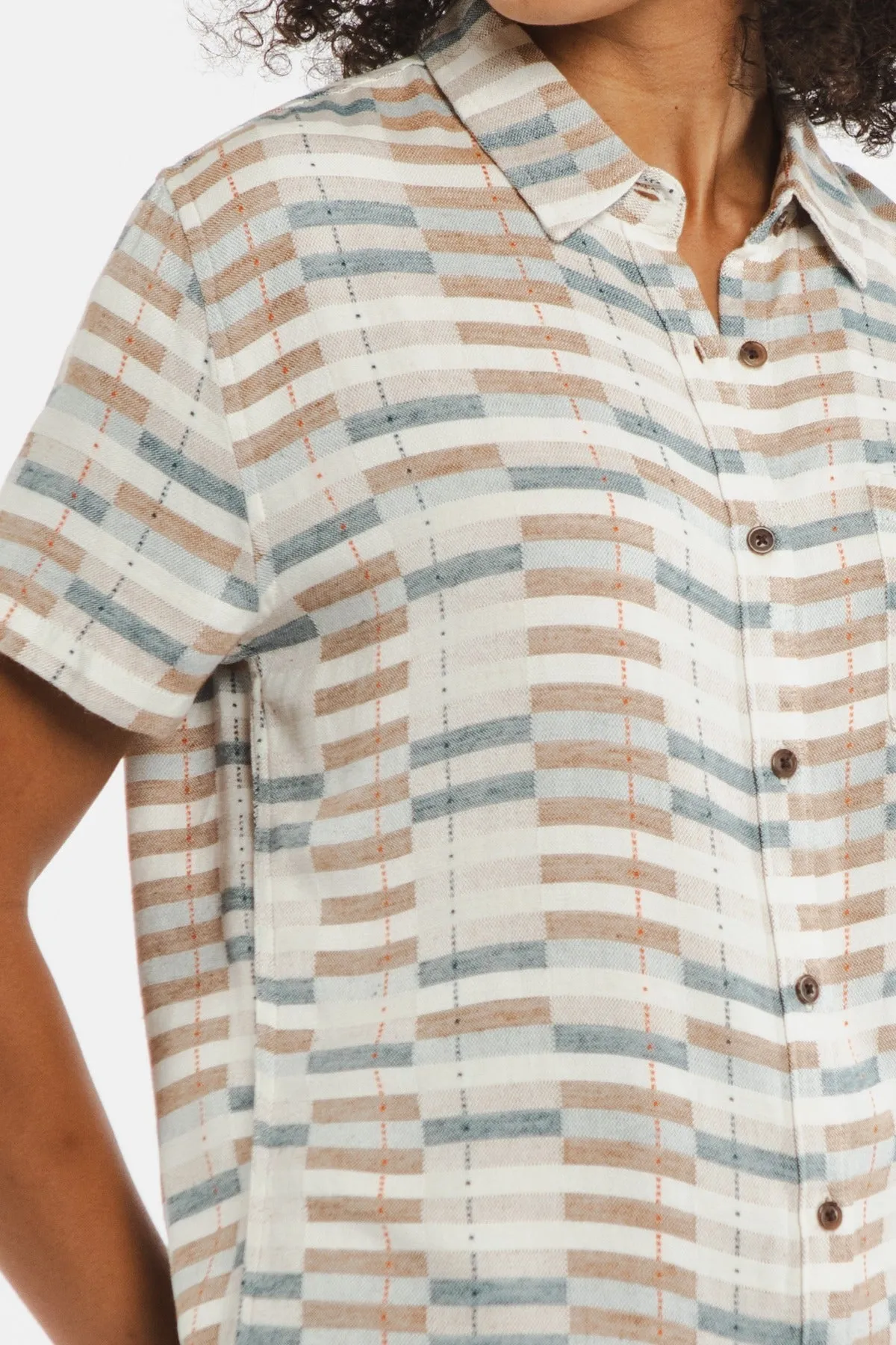 Lana Shirt / Manzanita Stripe