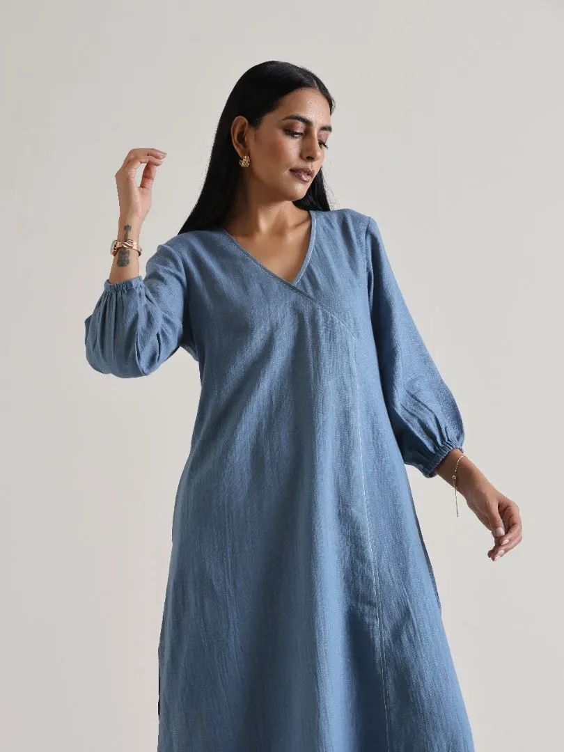 Light Blue Kurta Pant Set