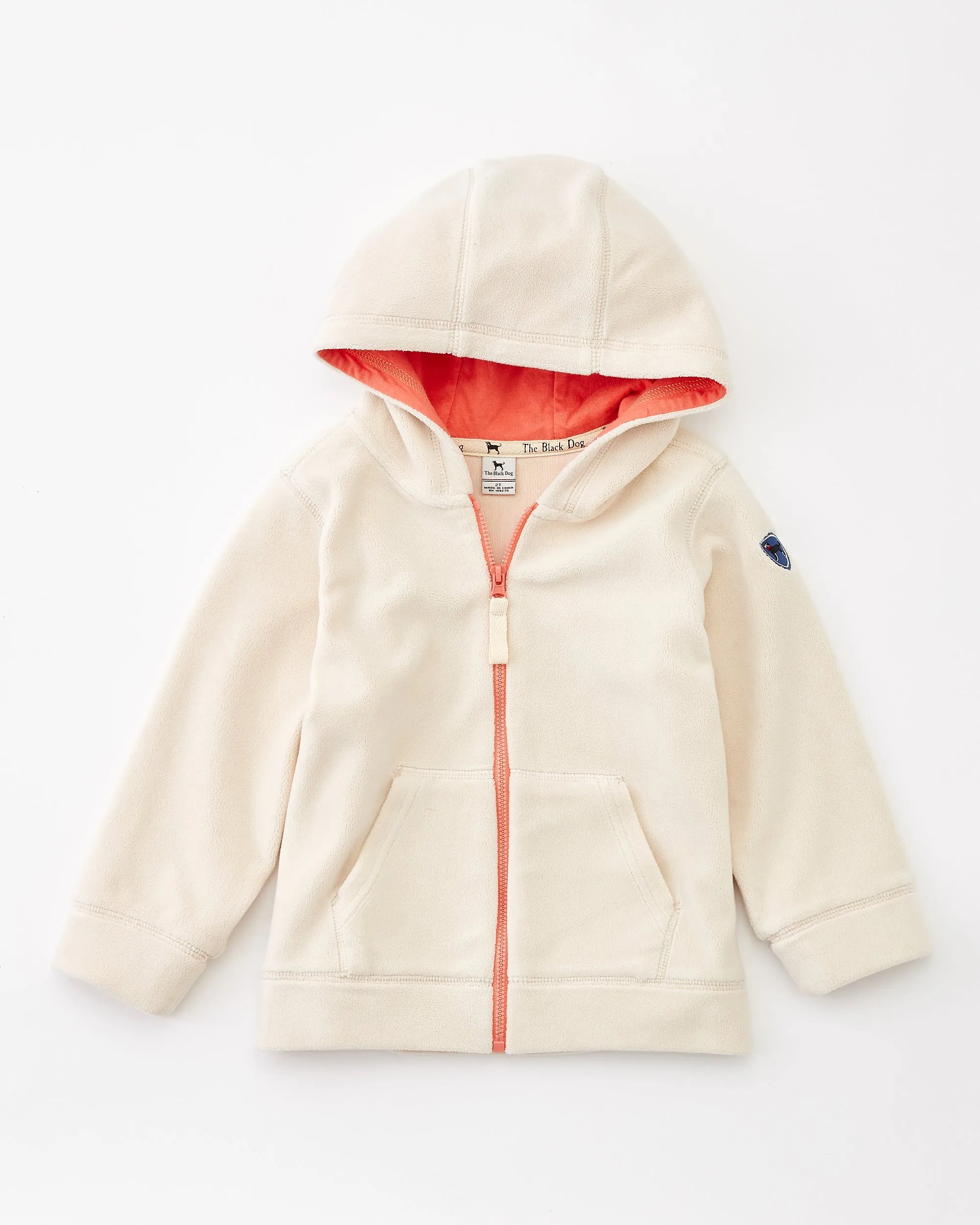 Lil Kids Fleece Zip Front Hoodie