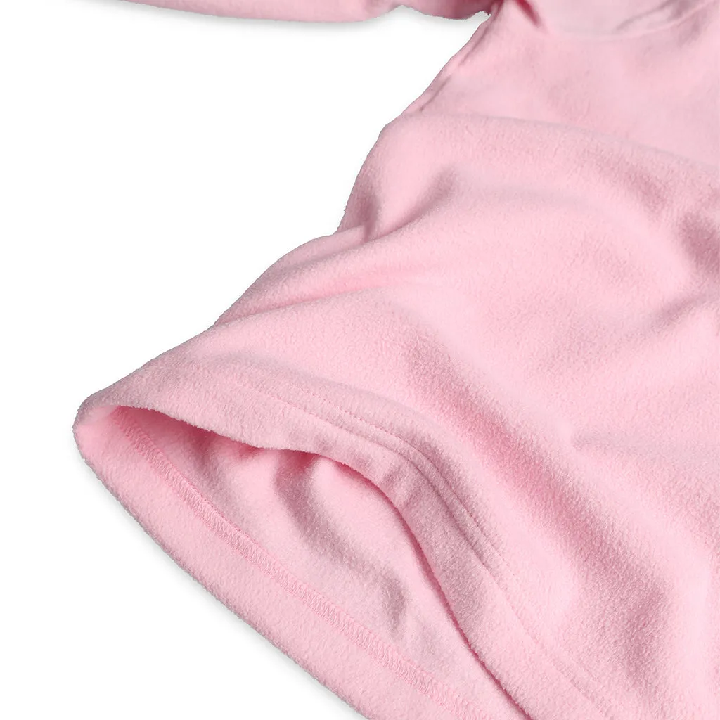 Little Kids Speed Fleece Half Zip - Petal Pink