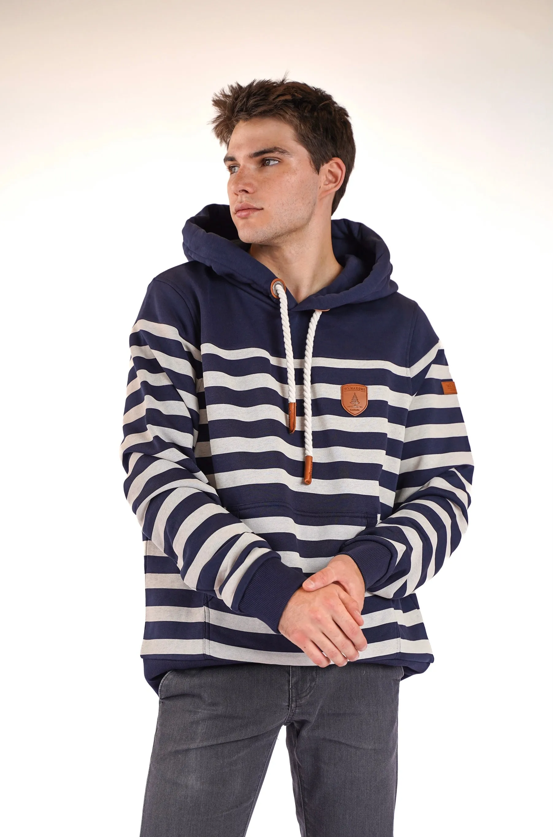 Mateo Navy Hoodie