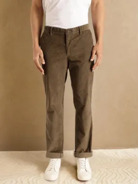 Men Kansas Fit Cotton Stretch Trouser