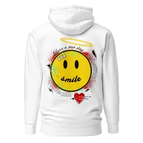 Men's Cartoon Character Graphic And Slogan Hoodie