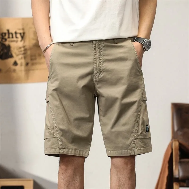 Men's Summer Fashion Cotton Sport Casual Straight Cargo Shorts | G3681