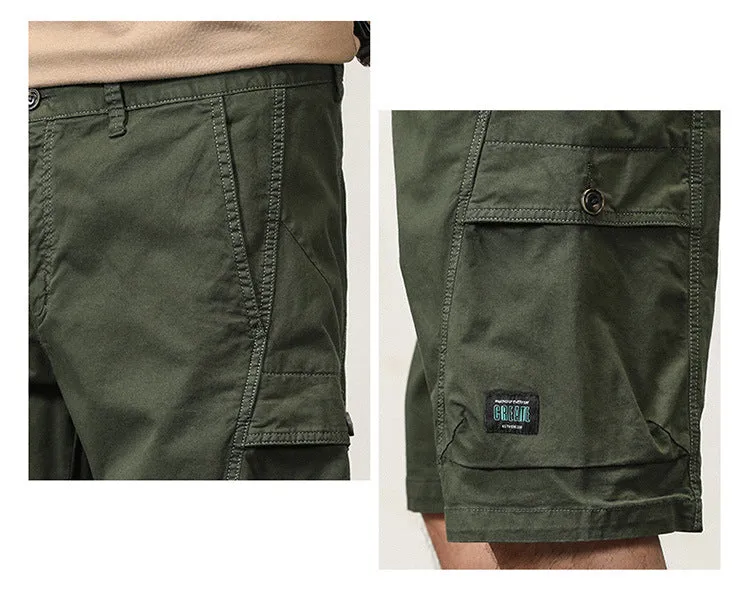 Men's Summer Fashion Cotton Sport Casual Straight Cargo Shorts | G3681