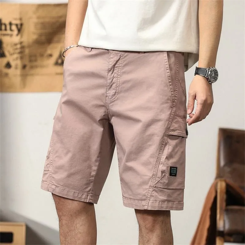 Men's Summer Fashion Cotton Sport Casual Straight Cargo Shorts | G3681