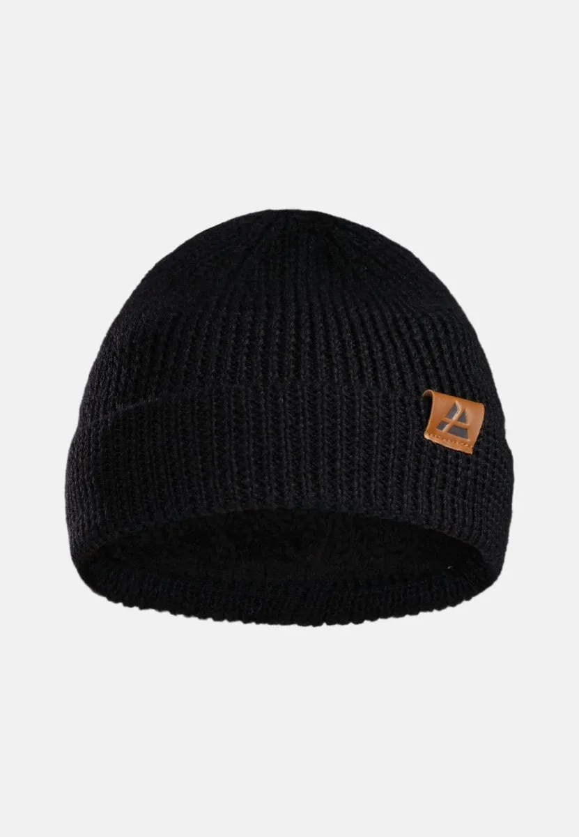 MERINO BEANIE WITH POLAR FLEECE