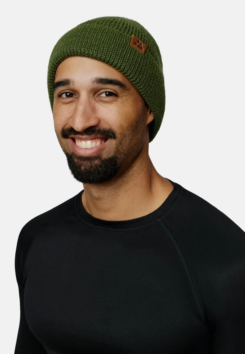 MERINO BEANIE WITH POLAR FLEECE