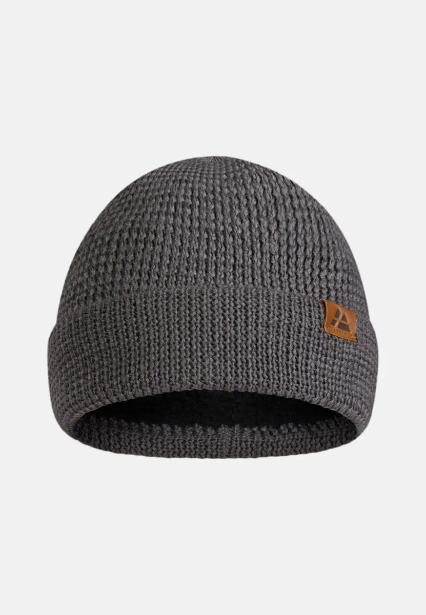 MERINO BEANIE WITH POLAR FLEECE