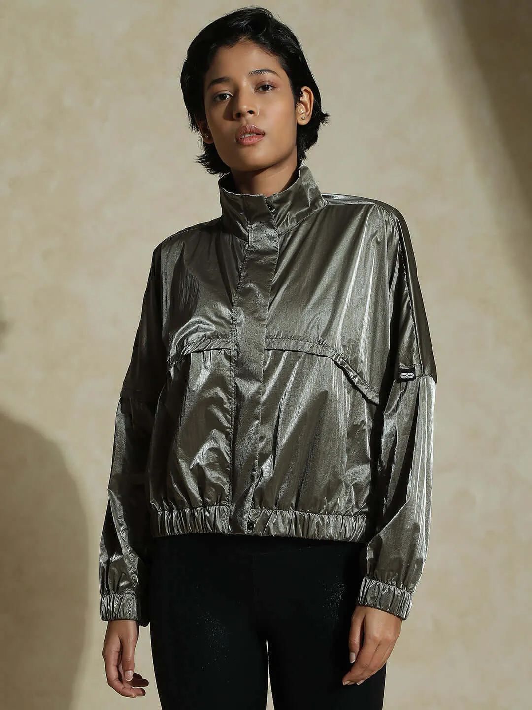 Metallic AeroTraq Runner Jacket