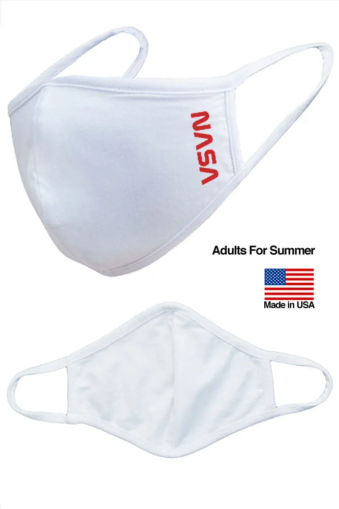 NASA Washable Cotton Face Masks - Made in USA