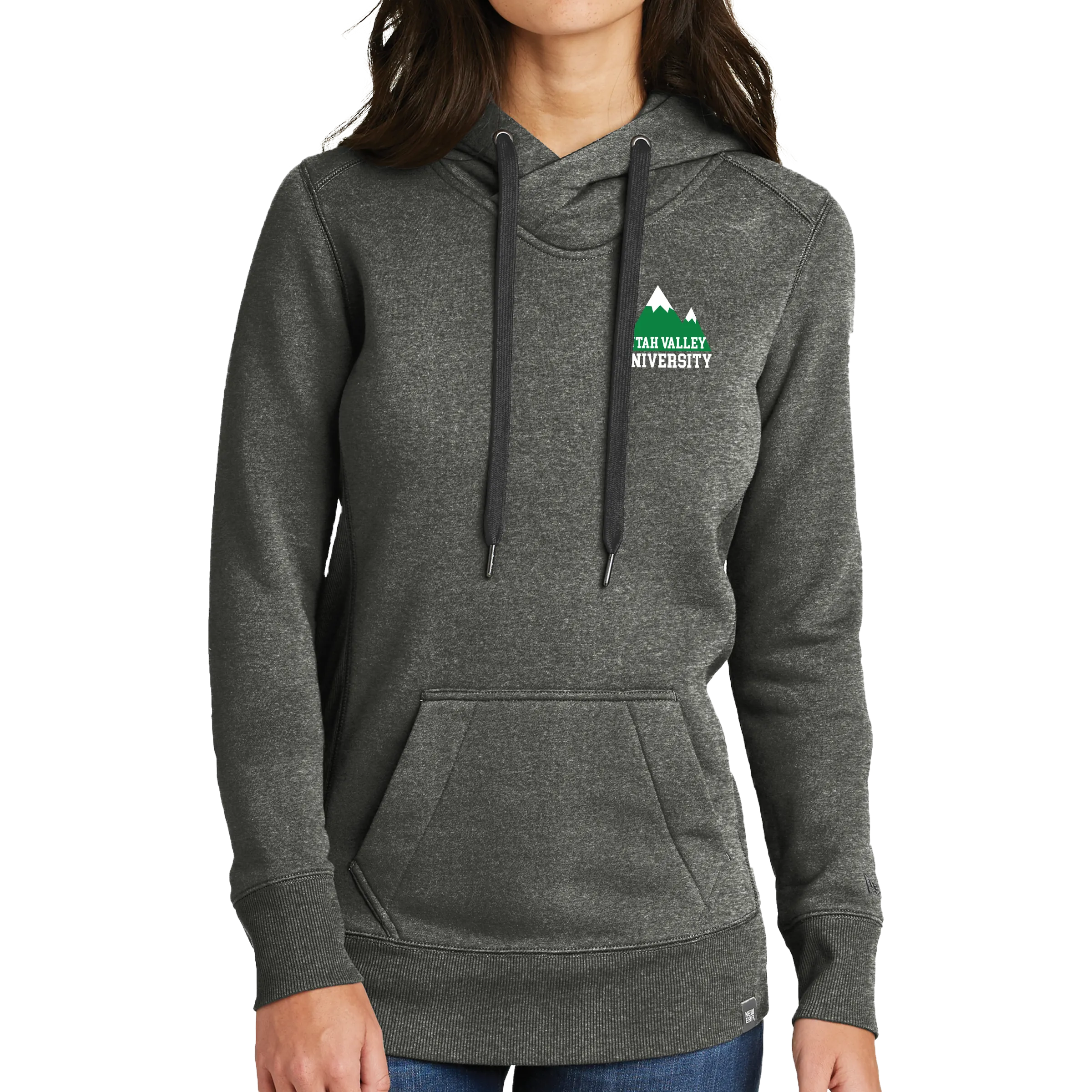 New Era Ladies French Terry Pullover Hoodie - Mountain