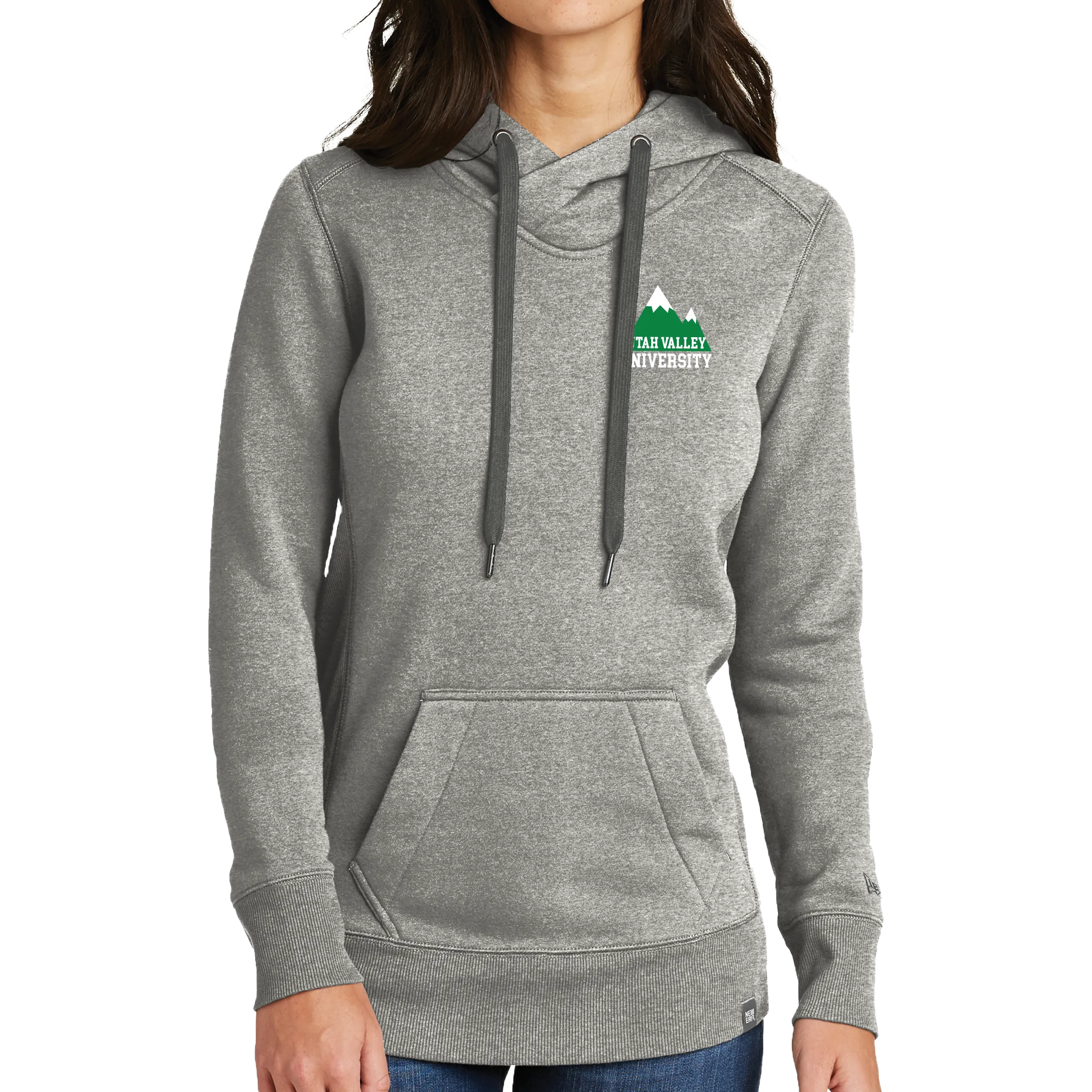 New Era Ladies French Terry Pullover Hoodie - Mountain