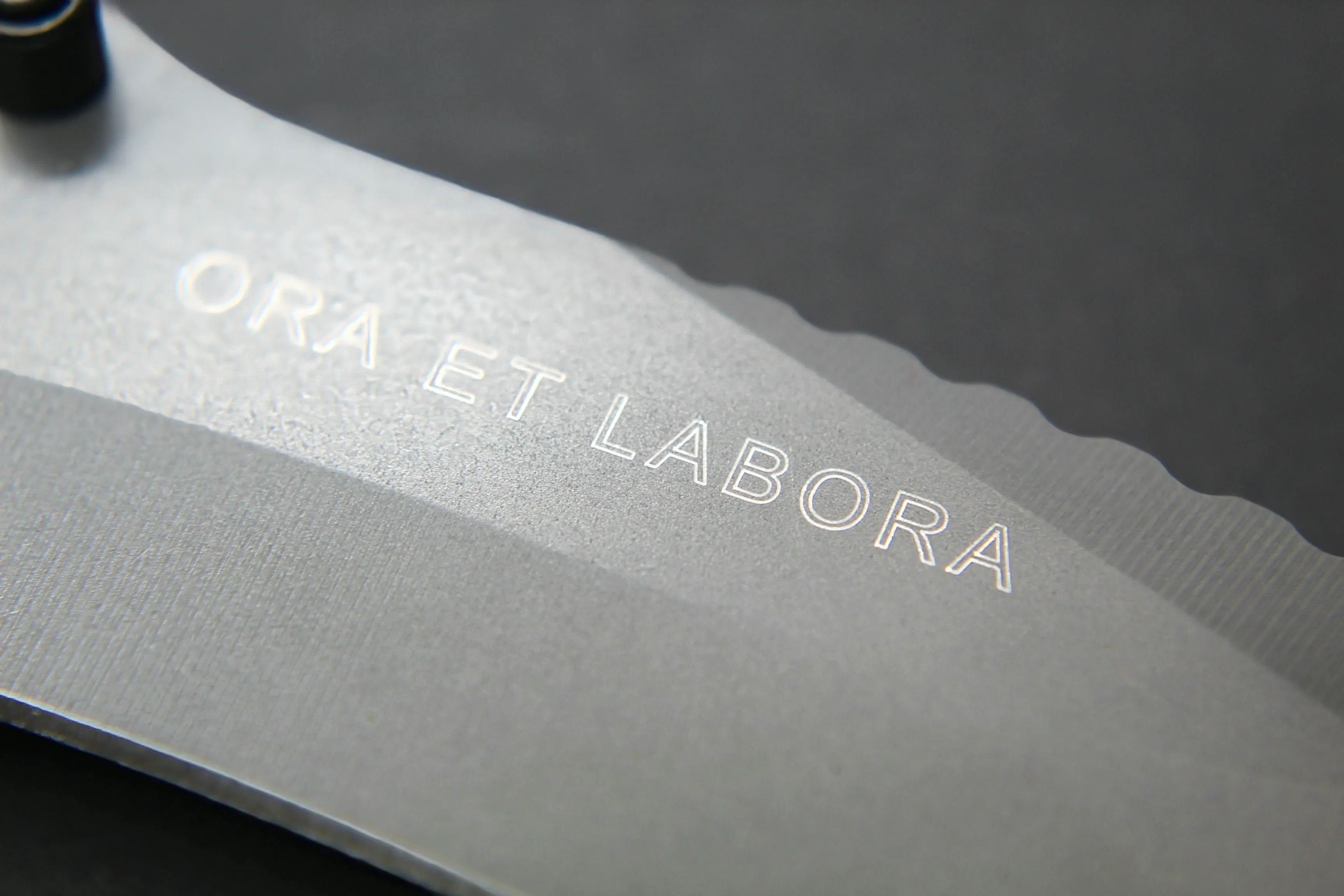 Ora Et Labora Knife