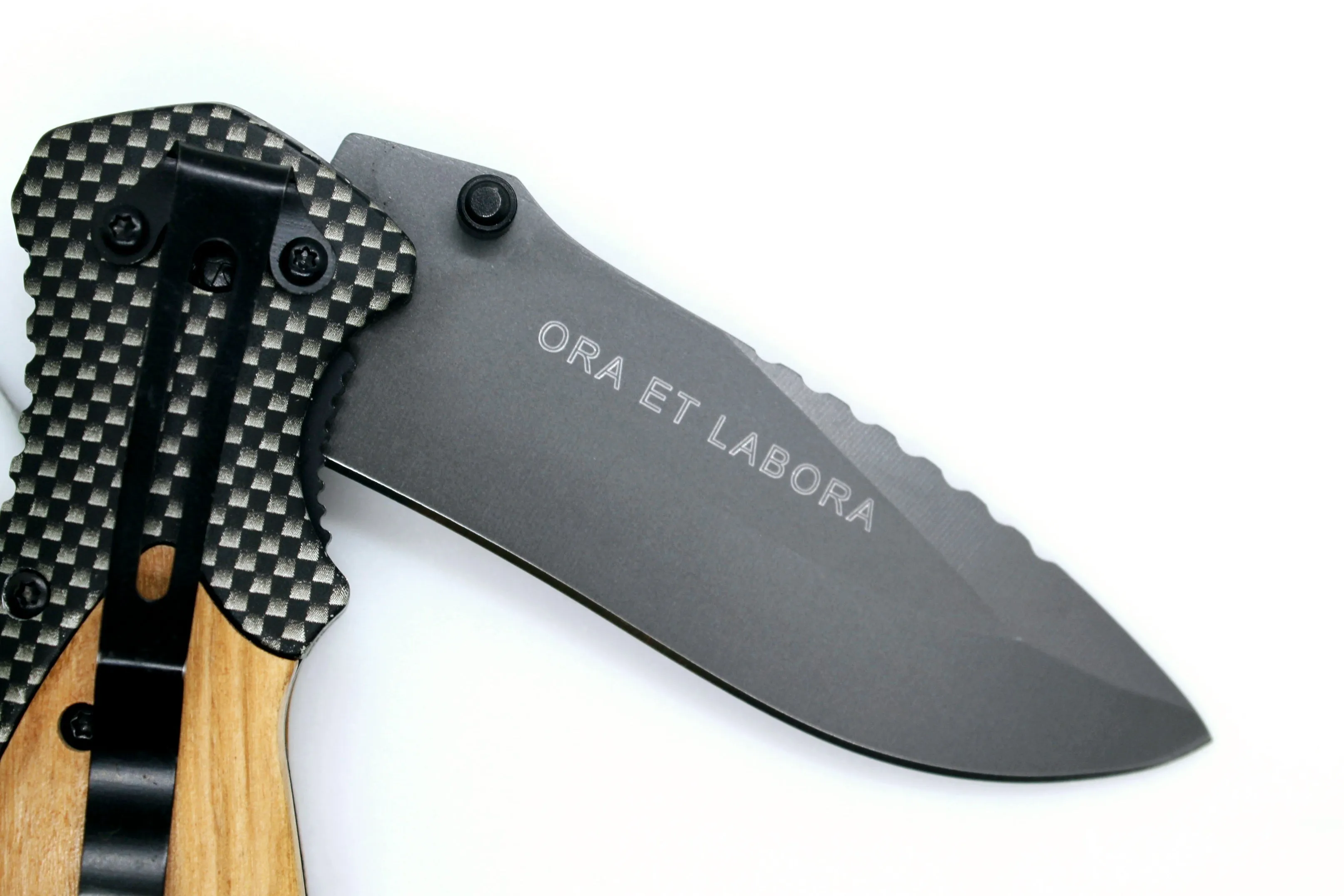 Ora Et Labora Knife