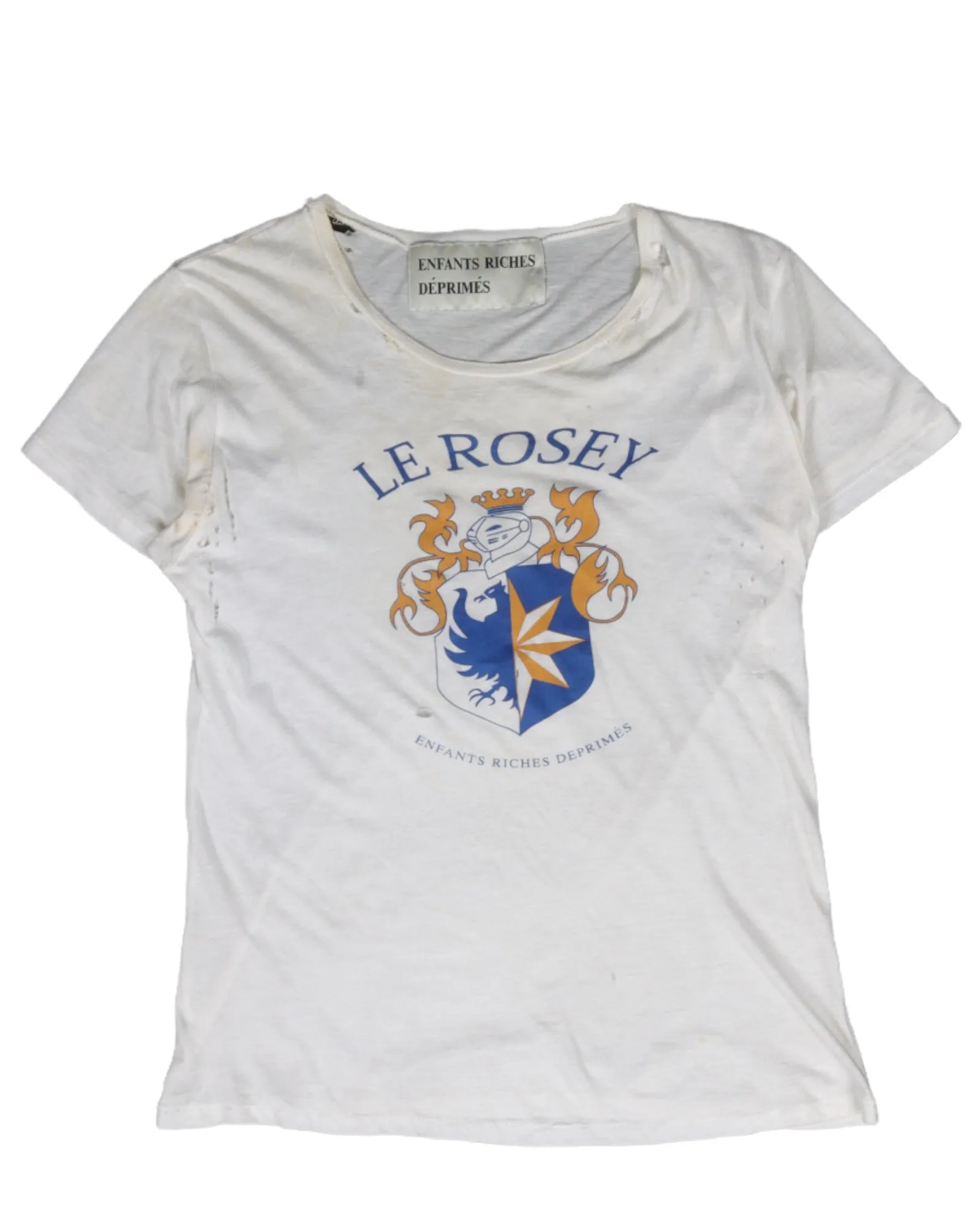 "Le Rosey" Distressed T-Shirt