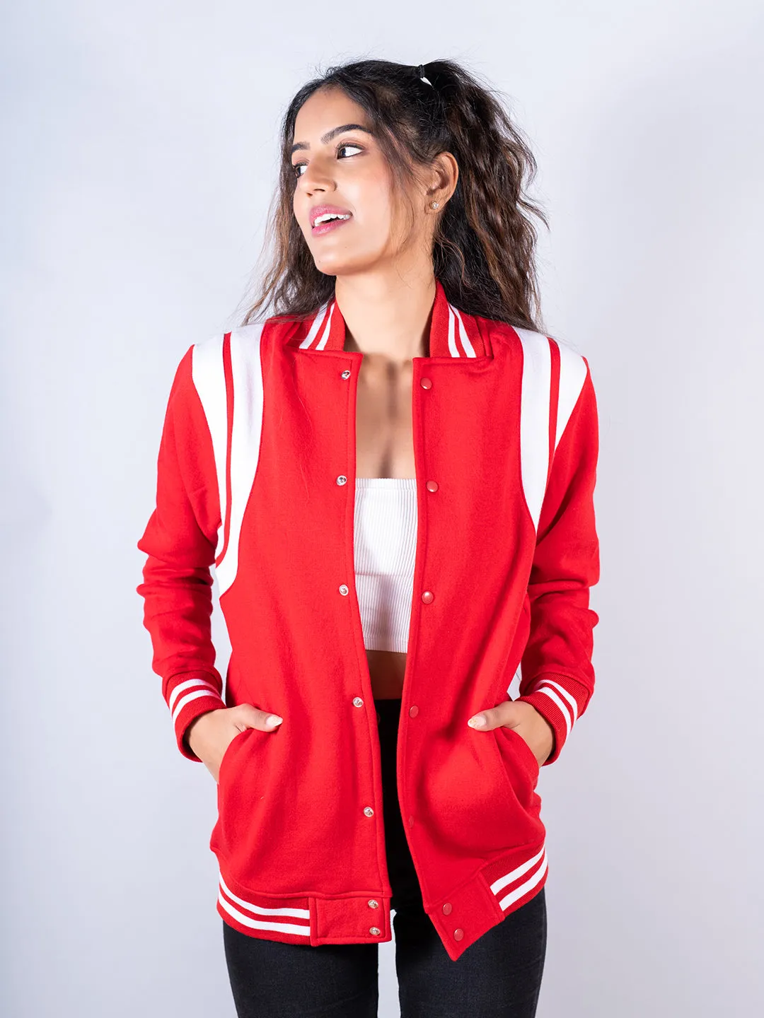 Red Varsity Jacket