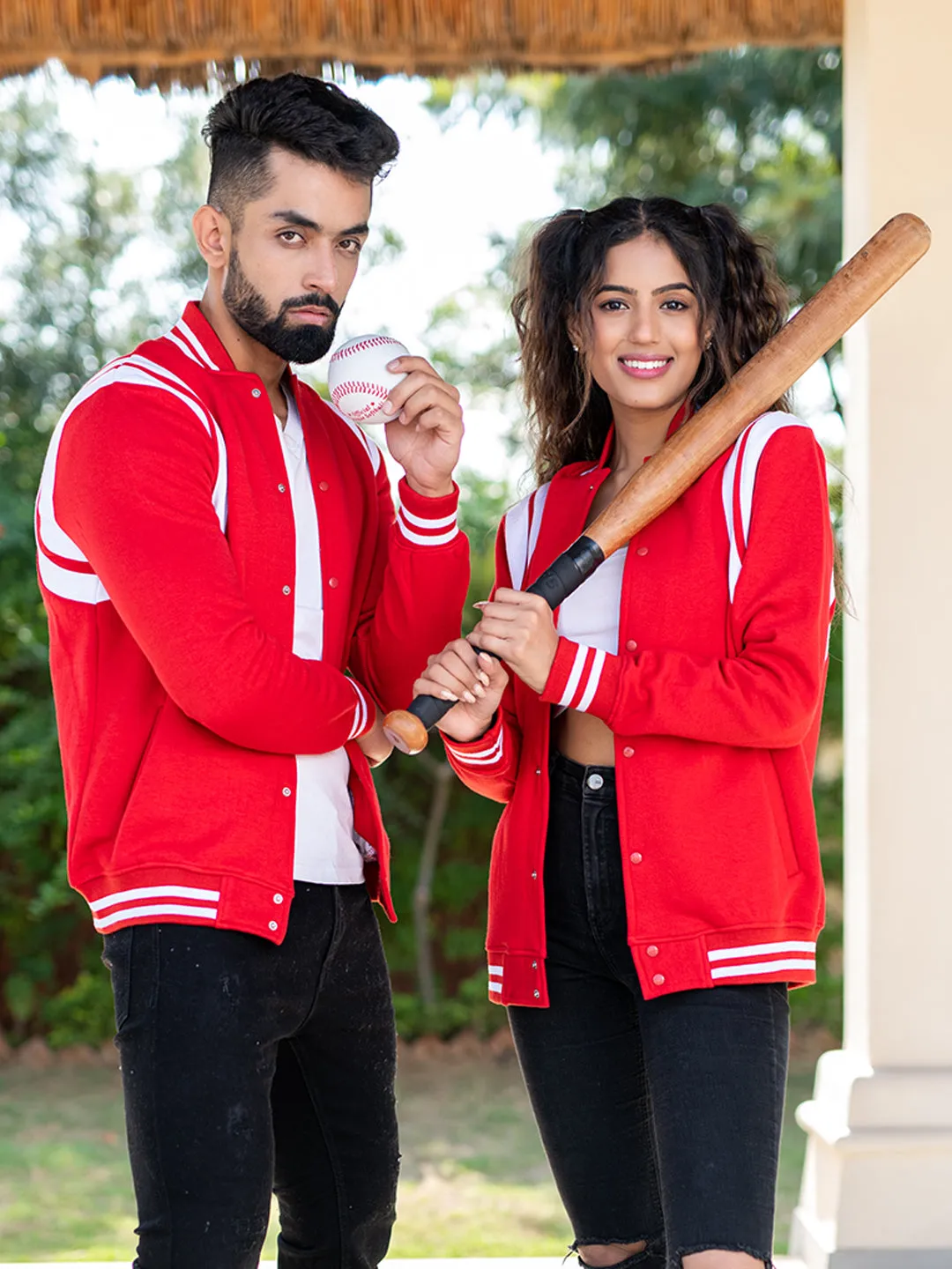 Red Varsity Jacket